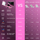 Y2K Pink Transparent iPad Keyboard Case – 360° Rotatable, 7-Color Backlight, Multi-Touch