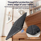 Magnetic Slim Folio iPad Case with 4 Adjustable Angles, Portrait & Landscape Stand