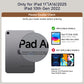 Magnetic Slim Folio iPad Case with 4 Adjustable Angles, Portrait & Landscape Stand