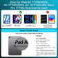 Y2K Blue Transparent iPad Keyboard Case – 360° Rotatable, 7-Color Backlight, Multi-Touch