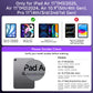 Y2K Purple Transparent iPad Keyboard Case – 360° Rotatable, 7-Color Backlight, Multi-Touch