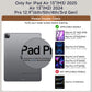 Magnetic Slim Folio iPad Case with 4 Adjustable Angles, Portrait & Landscape Stand
